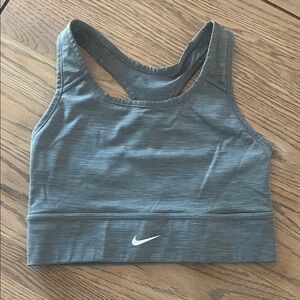 Nike Women's Heathered Gray Sports Bra